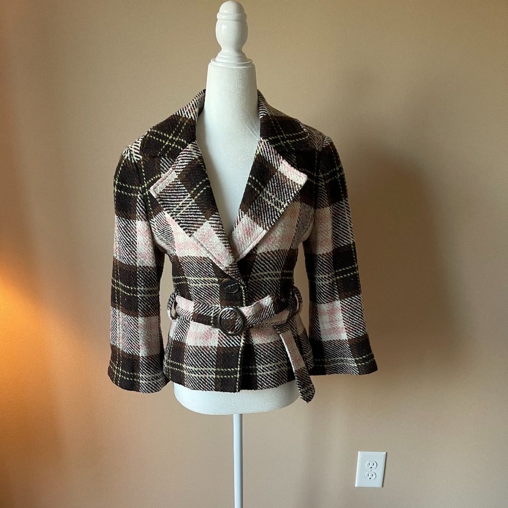 CAbi Women's Tweed Blazer Size 6